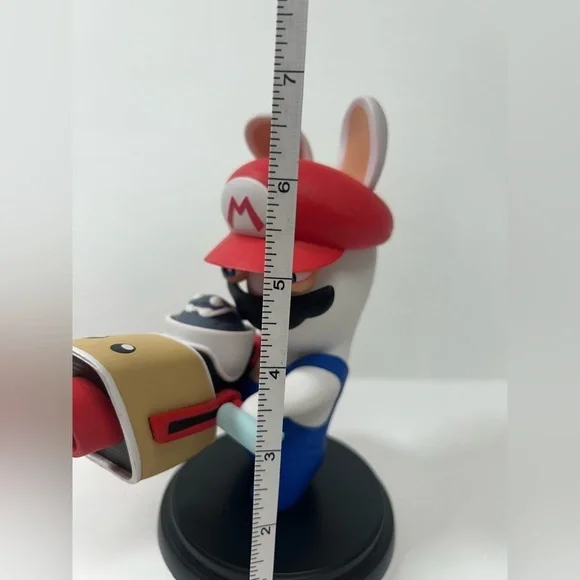 Mario + Rabbids Kingdom Battle - Rabbid Mario Figure 🔫🥸 - Picture 2 of 14